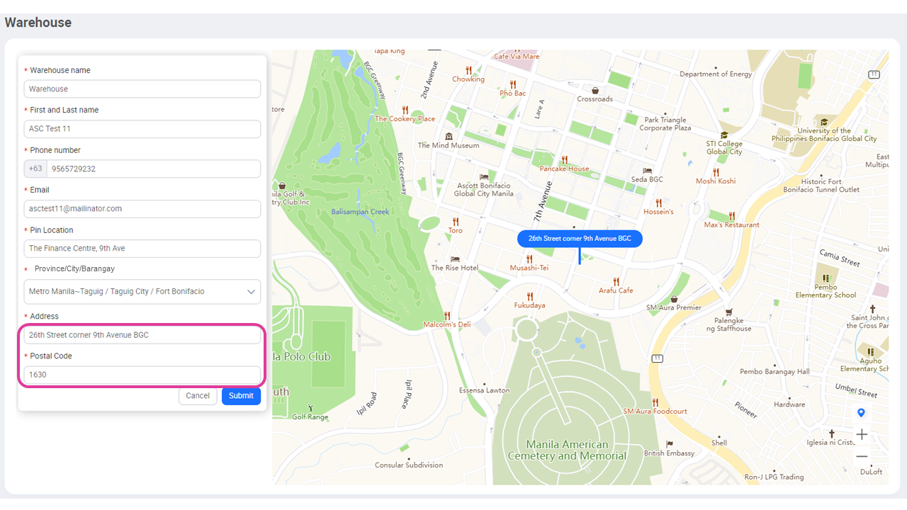 How to update your warehouse location via Smart Address? Lazada Seller